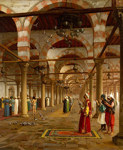 Prayer in the Mosque Jean-Leon Gerome